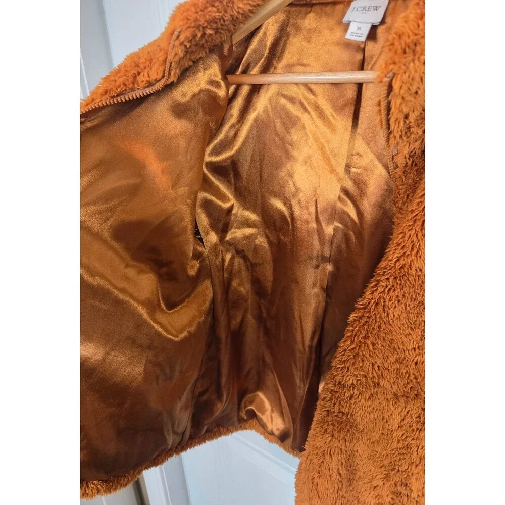 J. Crew Womens Teddy Sherpa Jacket Size S